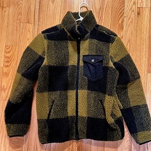 Todd Snyder ll bean sherpa fleece jacket basically new